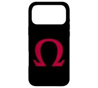 Carcasa para iPhone 17 Pro MAX SÍMBOLO Omega Alfabeto Griego MITOLOGÍA FRATERNIDAD SORORIDAD
