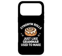 Carcasa para iPhone 17 Pro MAX Sinónimo Rolls Inglés Profesor Gramática Juego de Palabras