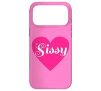 Carcasa para iPhone 17 Pro MAX Sissy Amor Corazón Sissificación Femdom Sissy Femboy Mucama