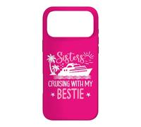 Carcasa para iPhone 17 Pro MAX Sister Cruise Trip Besties Sisters Cruising with My Bestie