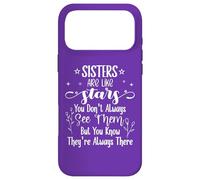 Carcasa para iPhone 17 Pro MAX Sisters Are Like Stars You Don't Always See Them Best Sister