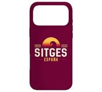 Carcasa para iPhone 17 Pro MAX Sitges España | Sitges Costa Brava España Retro Wave Logo