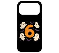 Carcasa para iPhone 17 Pro MAX Six Seven Meme Number 6 Cute Ghosts Disfraz de Halloween
