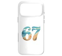 Carcasa para iPhone 17 Pro MAX Six SSix Seven Beach Summer Waves Diversión Niñas Niños Hombres