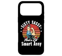 Carcasa para iPhone 17 Pro MAX Sixty Sassy and a bit Smart Assy 60th Birthday Women Mom