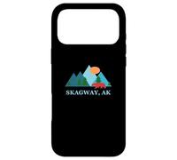 Carcasa para iPhone 17 Pro MAX Skagway Alaska AK Vacation Souvenir Vintage Logo