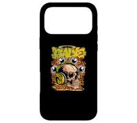 Carcasa para iPhone 17 Pro MAX Skull Beats: atrevida estética de Graffiti Urbano