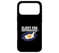 Carcasa para iPhone 17 Pro MAX Slidey Egg Enthusiast Cast Iron Skillet Seasoning Cooking