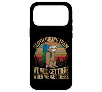 Carcasa para iPhone 17 Pro MAX Sloth Hiking Team We Will Get There When We Get There Shirt