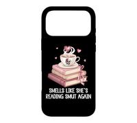 Carcasa para iPhone 17 Pro MAX Smells Like She's Reading Smut Again Smutt Book Dark Romance