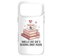 Carcasa para iPhone 17 Pro MAX Smells Like She's Reading Smut Again Spicy Books and Coffee