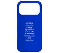 Carcasa para iPhone 17 Pro MAX Smile Love Beautiful Thing - Santa Teresa de Calcuta Imprimir