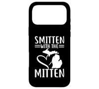 Carcasa para iPhone 17 Pro MAX Smitten with The Mitten Michiganders Distressed