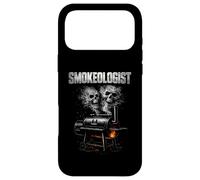 Carcasa para iPhone 17 Pro MAX Smokeologist Funny BBQ Smoker Pitmaster Grill Master Humor
