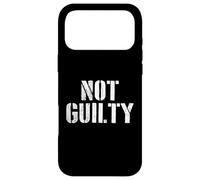Carcasa para iPhone 17 Pro MAX #snirt Not Guilty Camiseta inocente con Capucha, diseño inocente