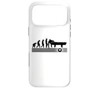 Carcasa para iPhone 17 Pro MAX Snooker Evolution Mesa de Billar Bolas de Billar Billar Pool