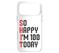 Carcasa para iPhone 17 Pro MAX So Happy I'm 100 Funny 100th Birthday Chistes 100 Cumpleaños