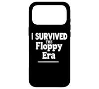 Carcasa para iPhone 17 Pro MAX Sobreviví a la era Floppy Retro Computer Joke