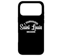Carcasa para iPhone 17 Pro MAX Sobreviví a Saint Louis mudándome de Missouri