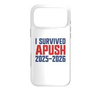 Carcasa para iPhone 17 Pro MAX Sobreviví Apush 2025-2026 Ap Historia de EE. UU. Sobreviví a Apush