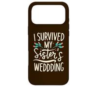 Carcasa para iPhone 17 Pro MAX Sobreviví la celebración del Matrimonio Nupcial de la Boda de mi Hermana