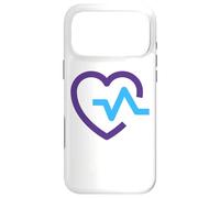 Carcasa para iPhone 17 Pro MAX Sobreviviente del Suicidio No estás Solo Prevención Heart Beat Luv