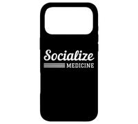 Carcasa para iPhone 17 Pro MAX Socialize Medicine Free Healthcare Is A Humanitarian Right