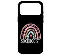 Carcasa para iPhone 17 Pro MAX Sociólogo, sociología, Profesor, graduación, Arco Iris