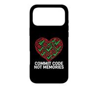 Carcasa para iPhone 17 Pro MAX Software Engineer Commit Code Not Memories