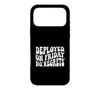 Carcasa para iPhone 17 Pro MAX Software Engineer Deployed On Friday No Regrets