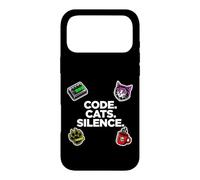 Carcasa para iPhone 17 Pro MAX Software Engineer Introvert Code Cats Silence