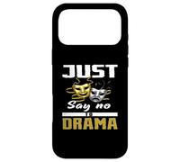 Carcasa para iPhone 17 Pro MAX Solo di no al Drama para los Reyes y Reinas del Drama