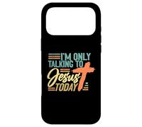 Carcasa para iPhone 17 Pro MAX Sólo Estoy Hablando con Jesús Hoy