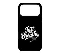 Carcasa para iPhone 17 Pro MAX Solo Respira: Vibraciones de meditación Consciente para Almas pacíficas