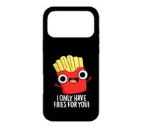 Carcasa para iPhone 17 Pro MAX Solo Tengo Papas Fritas para ti Juego de Palabras Divertido