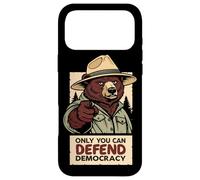 Carcasa para iPhone 17 Pro MAX Solo tú Puedes Defender la Democracia - contra el autoritarismo