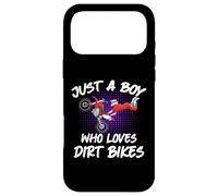 Carcasa para iPhone 17 Pro MAX Solo un niño Que ama Las Motos de Cross Motocross Dirt Biking