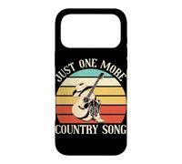 Carcasa para iPhone 17 Pro MAX Solo una canción Country más Amante de la música Country Occidental