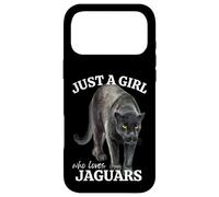 Carcasa para iPhone 17 Pro MAX Solo una Chica Que ama los jaguares para los Gatos Grandes Amando a Las Mujeres niñas
