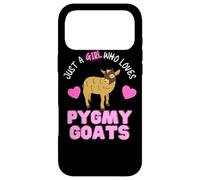 Carcasa para iPhone 17 Pro MAX Solo una Chica Que ama pigmeos Cabras Lindas Chicas pigmeas Cabra