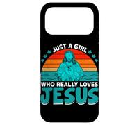 Carcasa para iPhone 17 Pro MAX Solo una Chica Que Realmente ama a Jesús