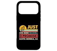 Carcasa para iPhone 17 Pro MAX Solo una Concha más te Prometo Santa Mónica California