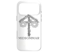 Carcasa para iPhone 17 Pro MAX Solsticio de Verano Maypole Midsommar Festival Suecia Solsticio de Verano