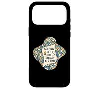 Carcasa para iPhone 17 Pro MAX Solving Life One Square At A Time Puzzle Logic