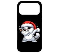 Carcasa para iPhone 17 Pro MAX Sombrero de Papá Noel exótico de Pelo Corto para Navidad
