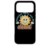 Carcasa para iPhone 17 Pro MAX Someday We'll All Be Dead, Estilo Retro existencial y caricaturizado