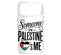 Carcasa para iPhone 17 Pro MAX Someone In Palestine Loves Me Palestine Heart