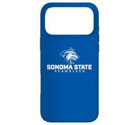 Carcasa para iPhone 17 Pro MAX Sonoma State University Seawolves Stacked Seawolf Logo