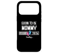 Carcasa para iPhone 17 Pro MAX Soon to Be Mom 2026 Loading Promoted to Mommy First Time Mom