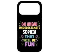 Carcasa para iPhone 17 Pro MAX Sophia Personalized Women's Gift Custom Sophia